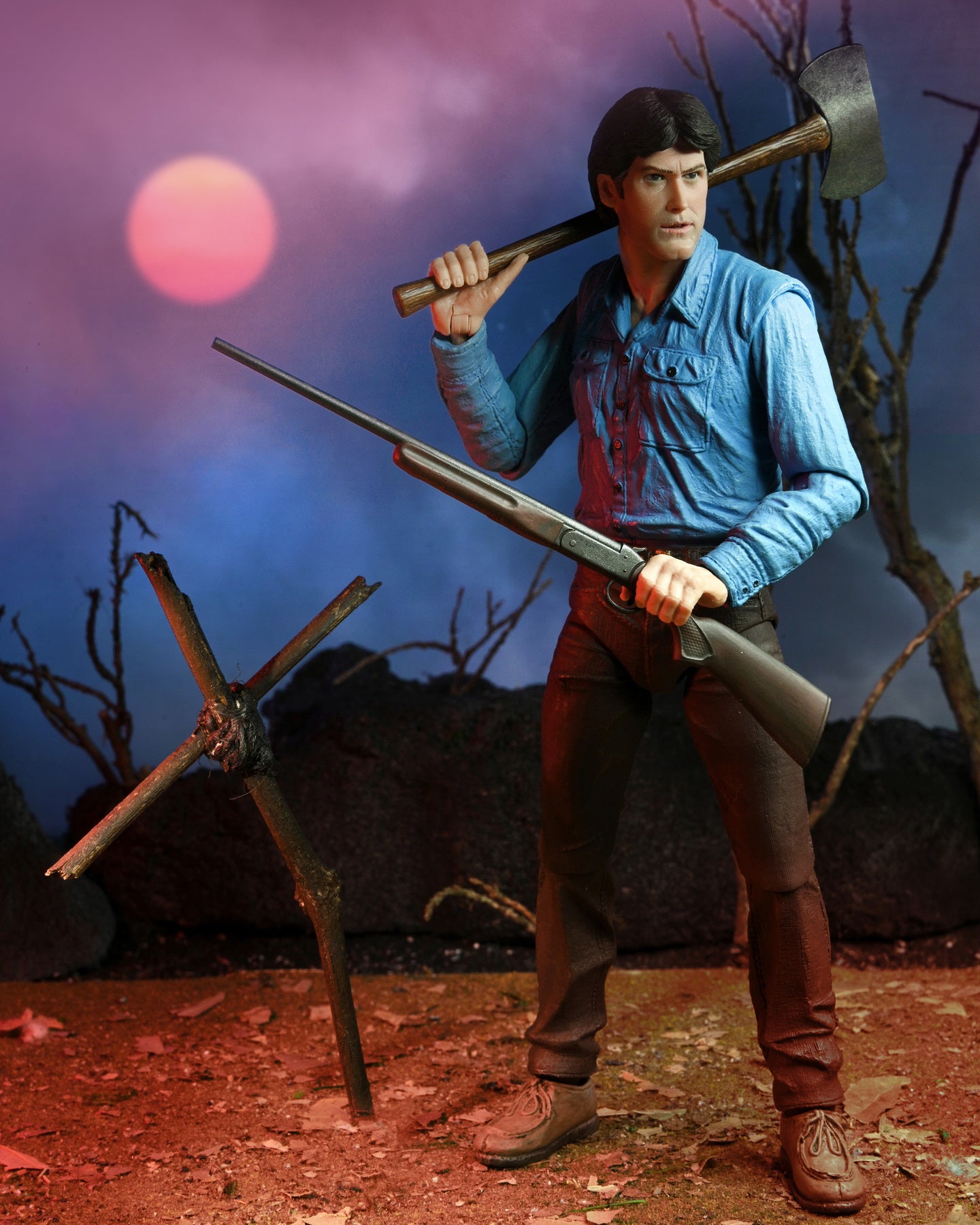 PRE-ORDER 7-inch Action Figure - Evil Dead - 40th Anniversary Ultimate Ash