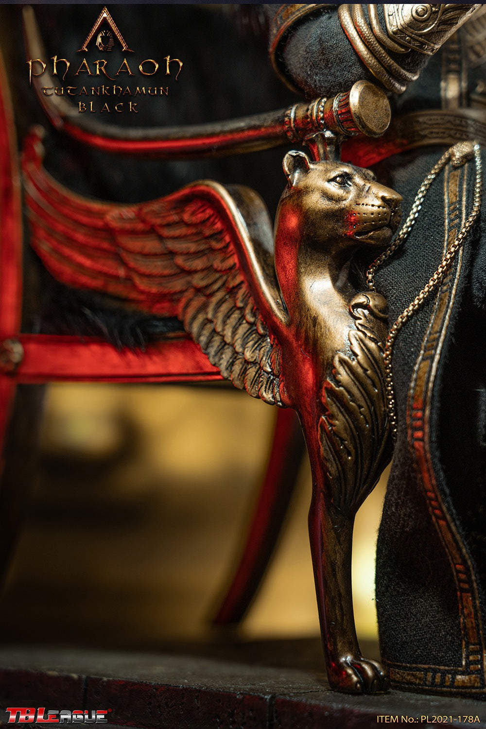 PRE-ORDER Pharaoh Tutankhamun: Black 1/6