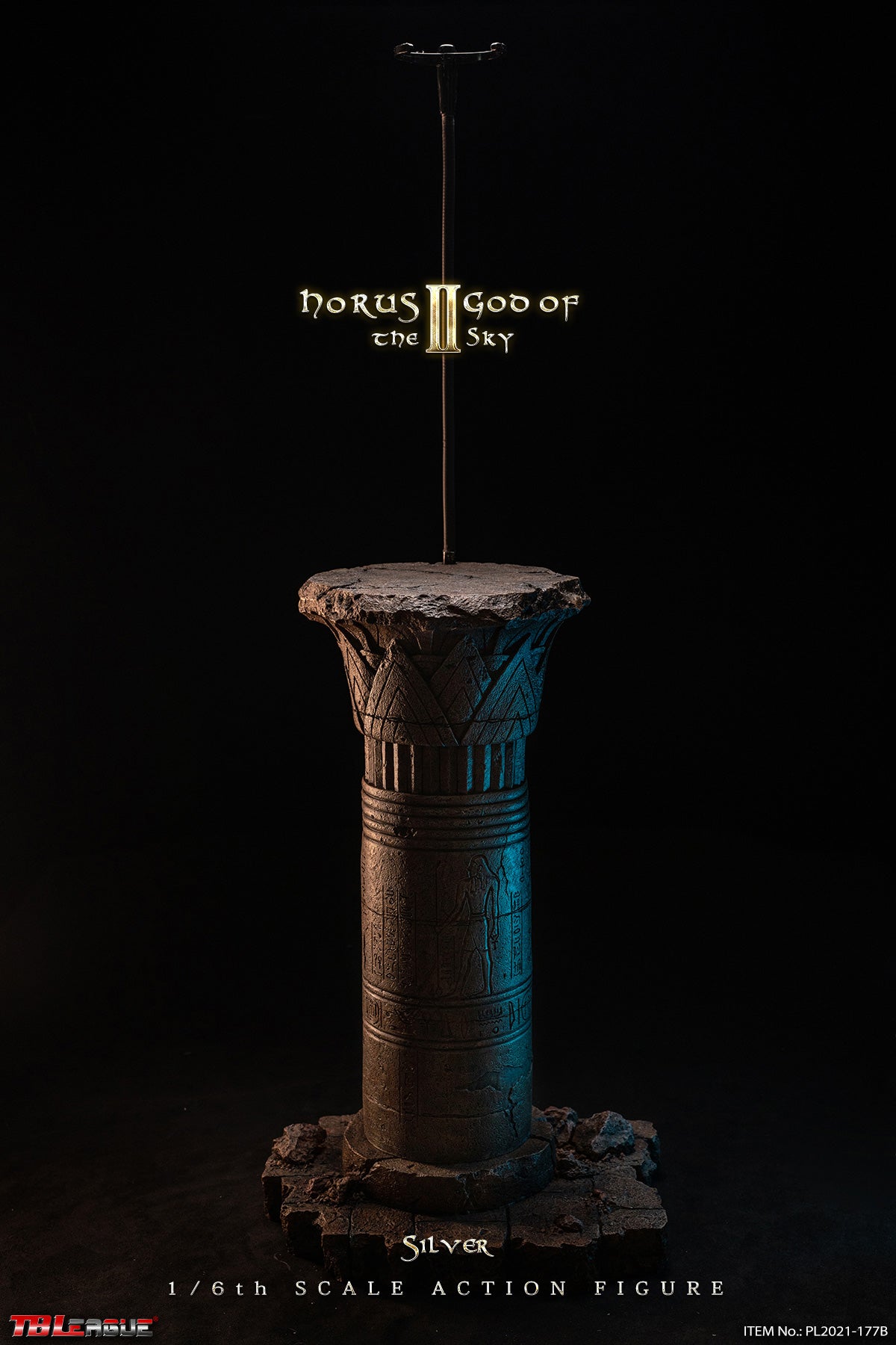 PRE-ORDER Horus God of the Sky: Silver 1/6