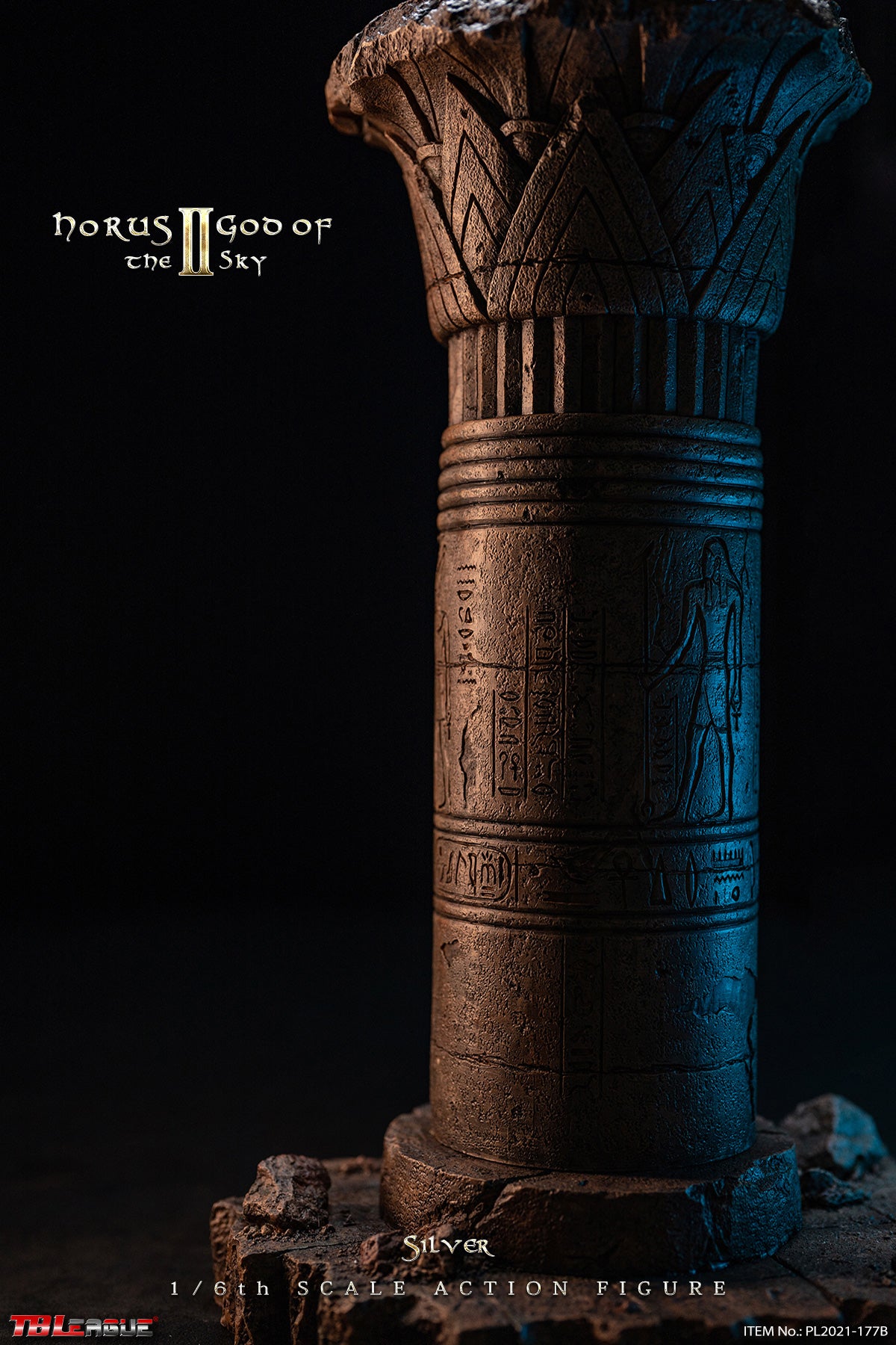 PRE-ORDER Horus God of the Sky: Silver 1/6