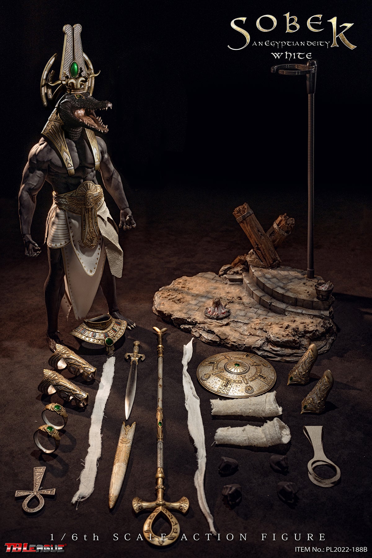 PRE-ORDER Sobek: White Ver. 1/6