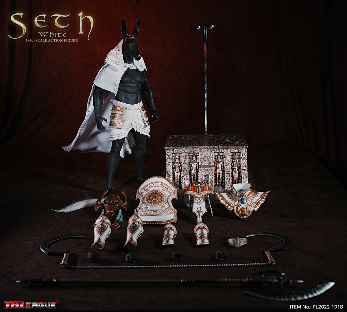 PRE-ORDER Seth: White 1/6