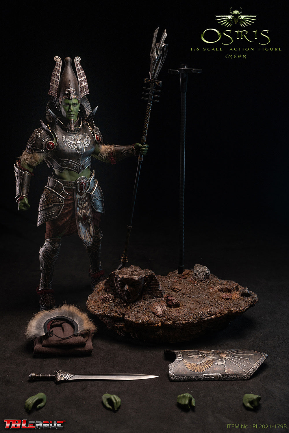PRE-ORDER Osiris: Green 1/6