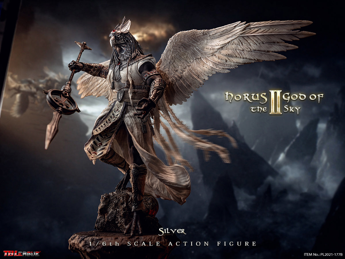PRE-ORDER Horus God of the Sky: Silver 1/6