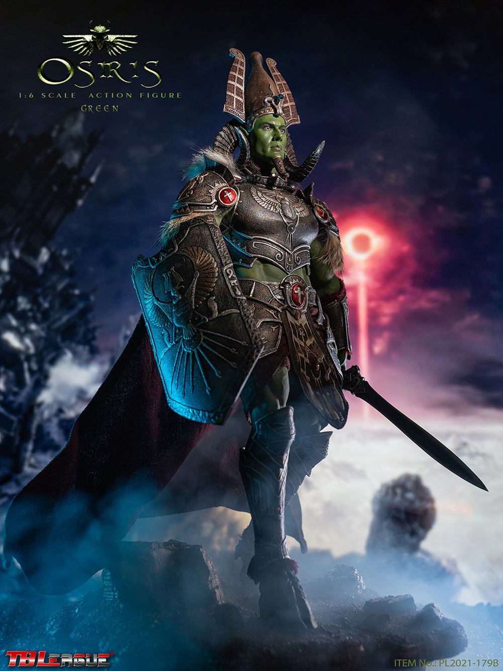PRE-ORDER Osiris: Green 1/6