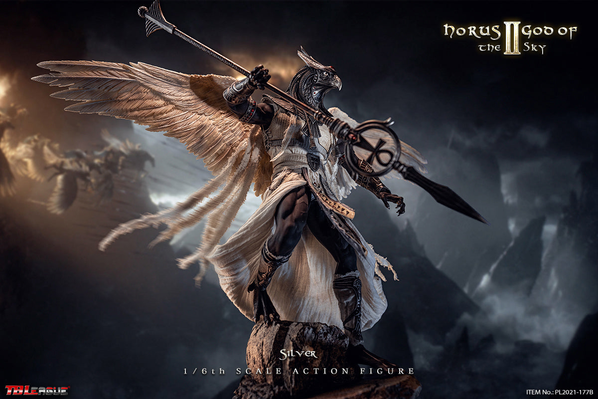 PRE-ORDER Horus God of the Sky: Silver 1/6
