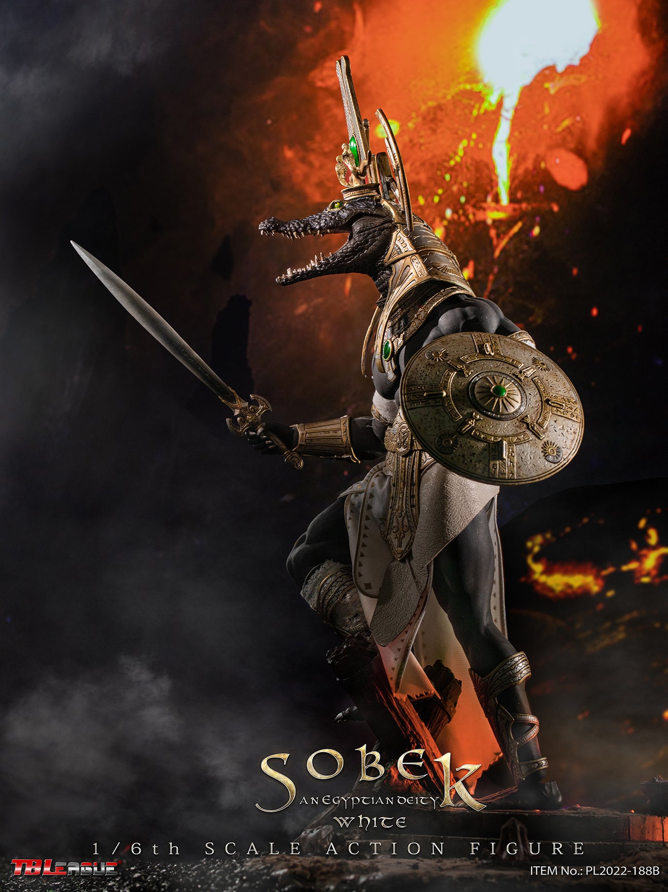 PRE-ORDER Sobek: White Ver. 1/6