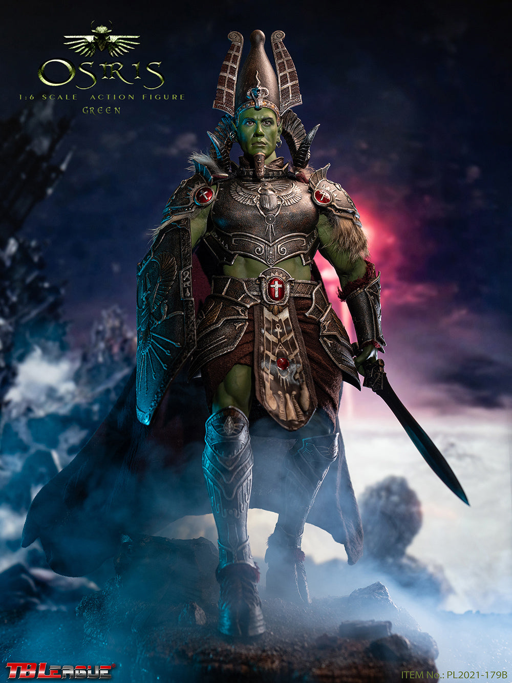 PRE-ORDER Osiris: Green 1/6