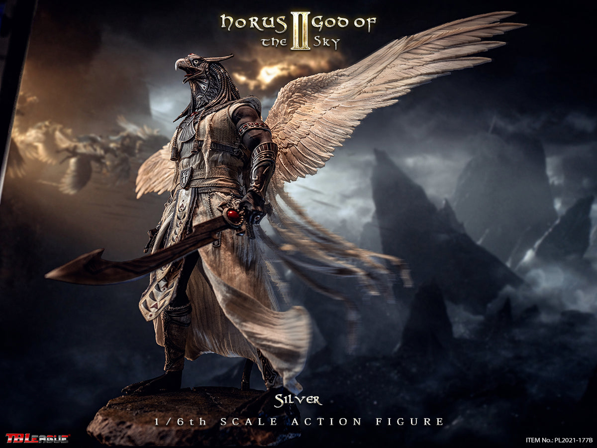 PRE-ORDER Horus God of the Sky: Silver 1/6