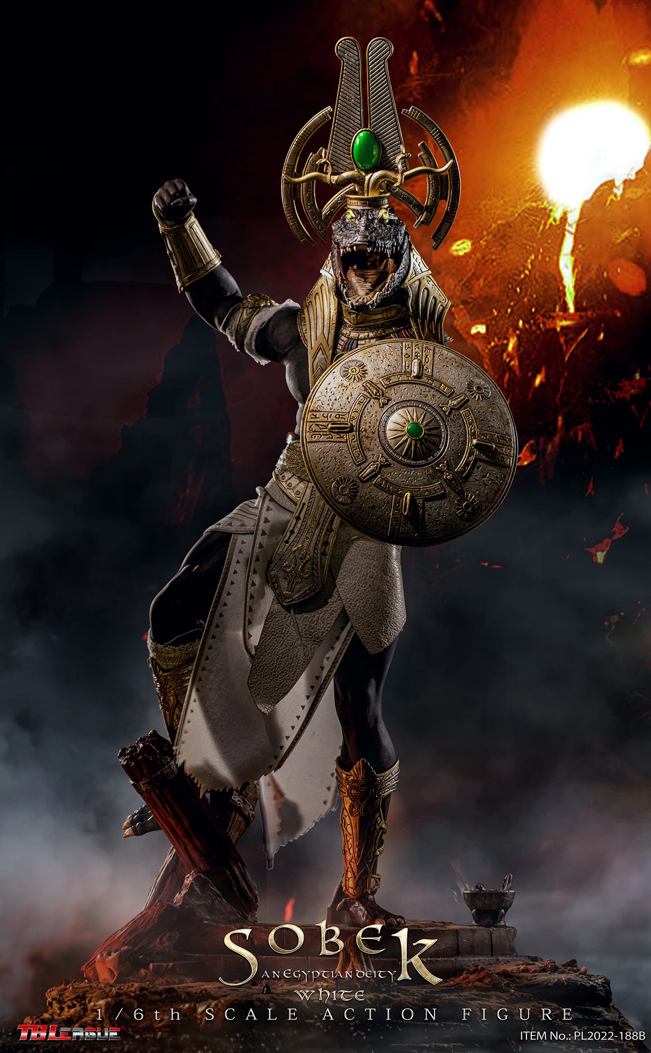 PRE-ORDER Sobek: White Ver. 1/6