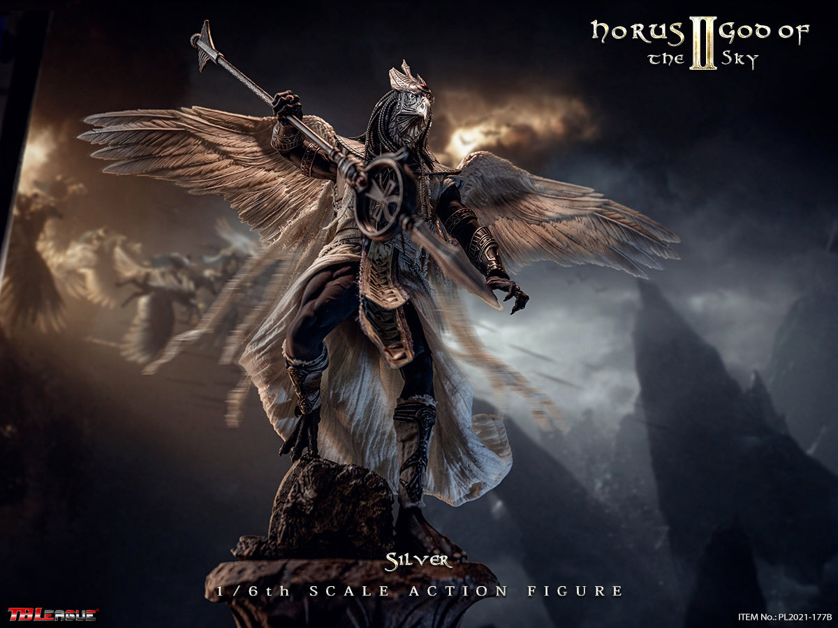PRE-ORDER Horus God of the Sky: Silver 1/6