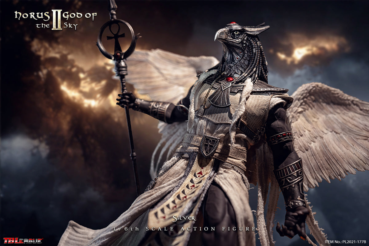 PRE-ORDER Horus God of the Sky: Silver 1/6