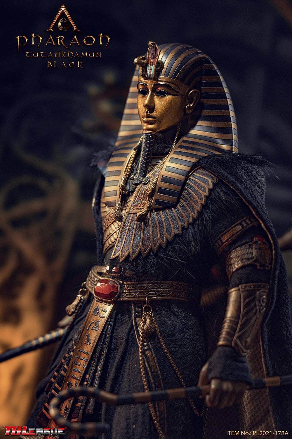 PRE-ORDER Pharaoh Tutankhamun: Black 1/6