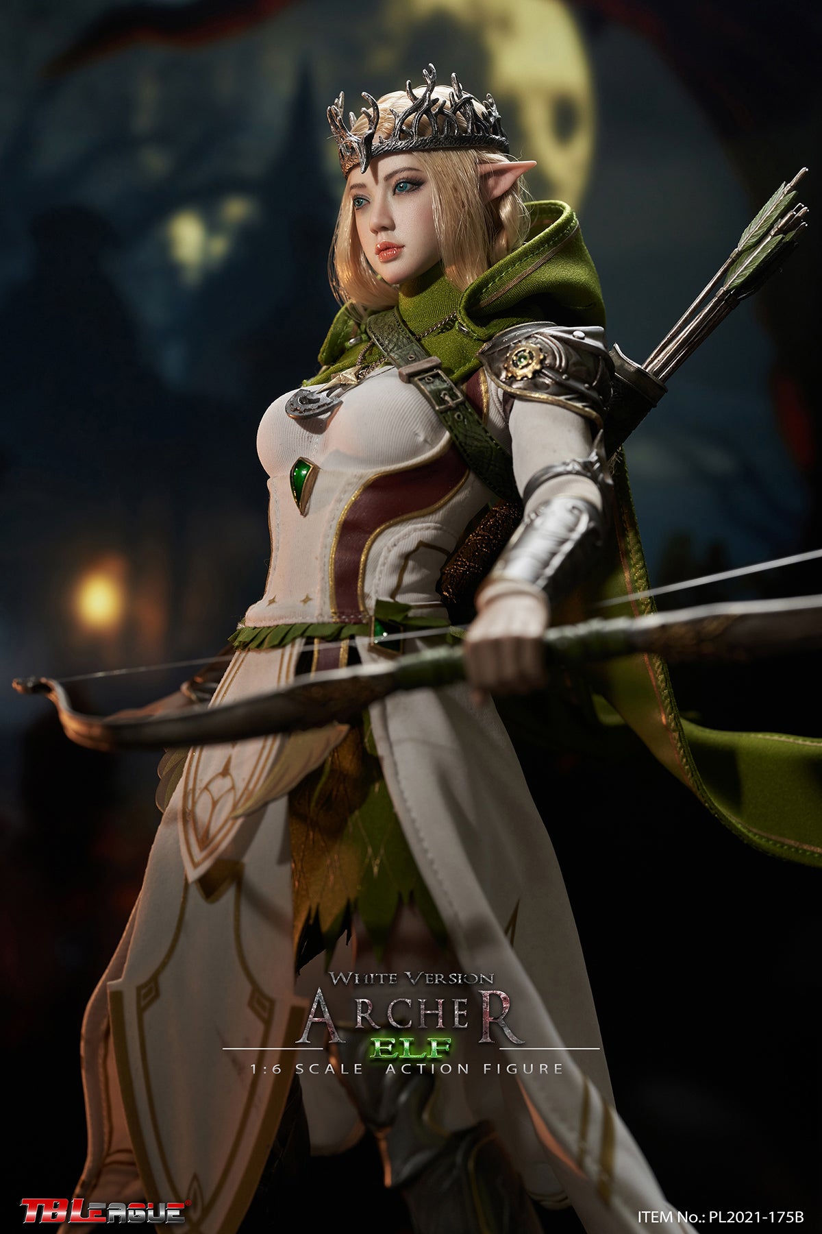 PRE-ORDER Elf Archer: White 1/6
