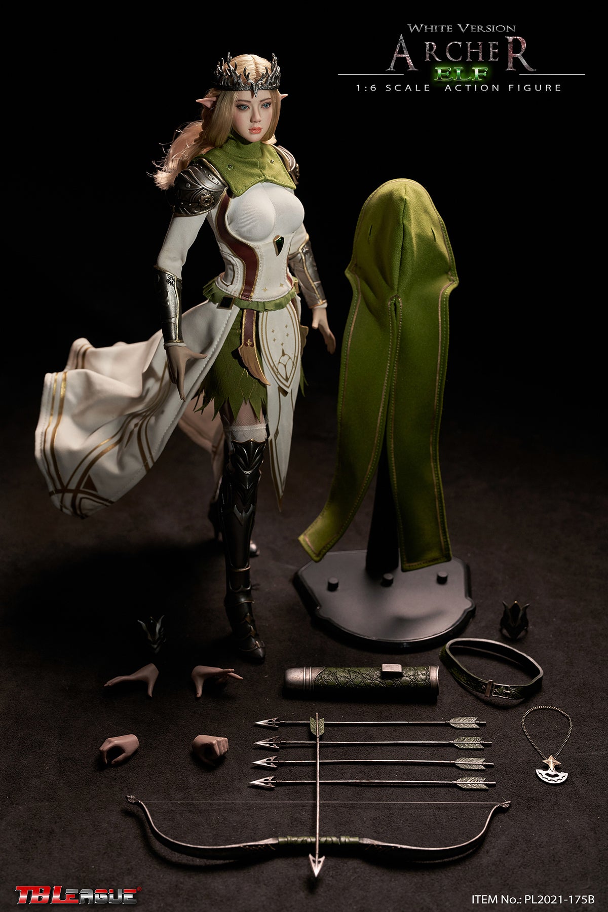 PRE-ORDER Elf Archer: White 1/6