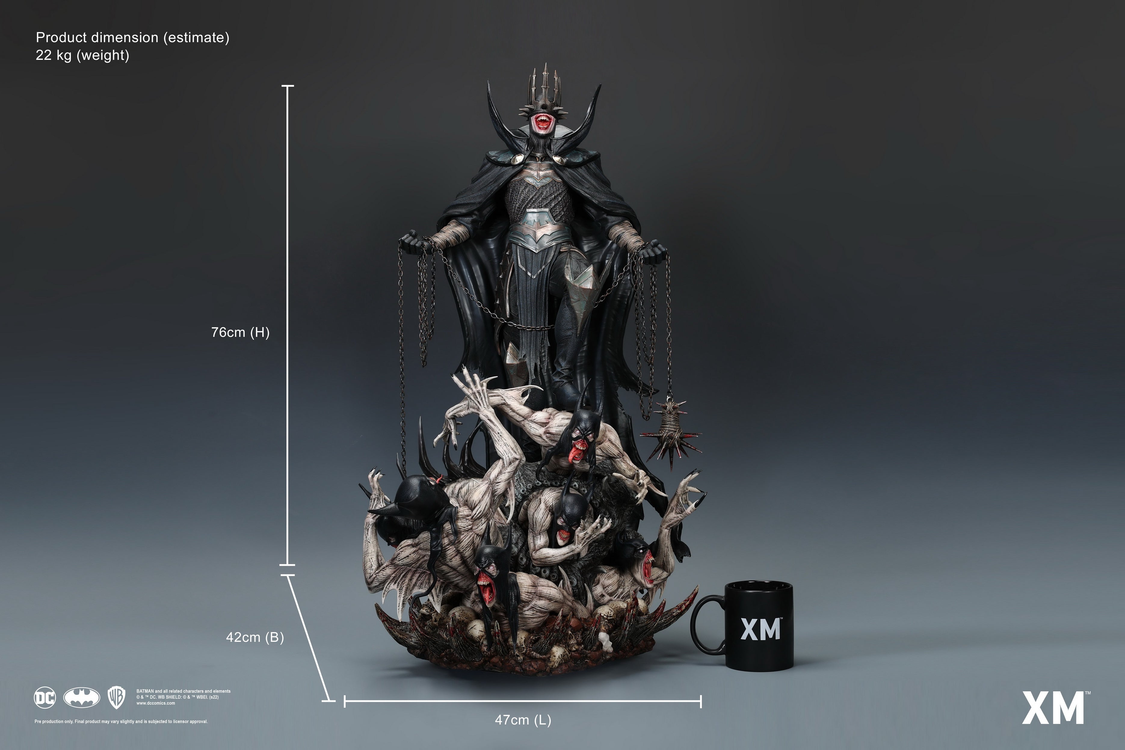 PRE-ORDER Dark Knights: Death Metal - The Batman Who Laughs 1/4