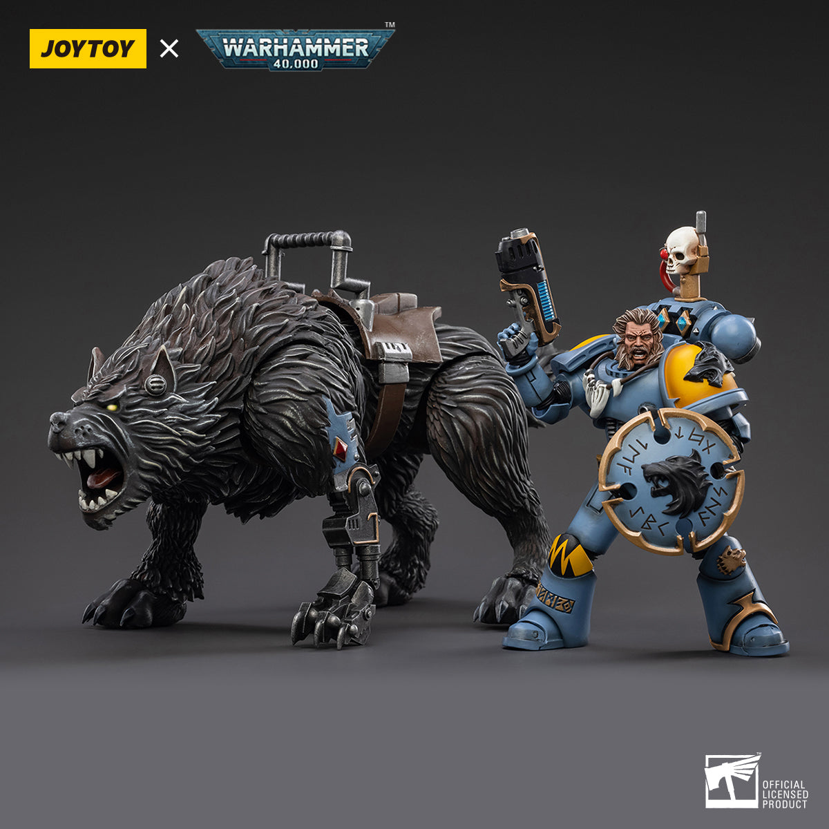 PRE-ORDER Warhammer 40K - Space Wolves - Thunderwolf Cavalry Frode