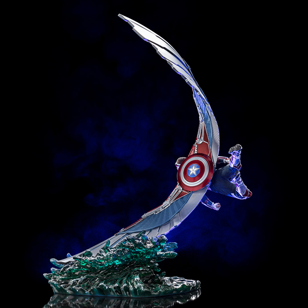 PRE-ORDER The Falcon and the Winter Soldier - Captain America Sam Wilson Deluxe BDS Art Scale 1/10