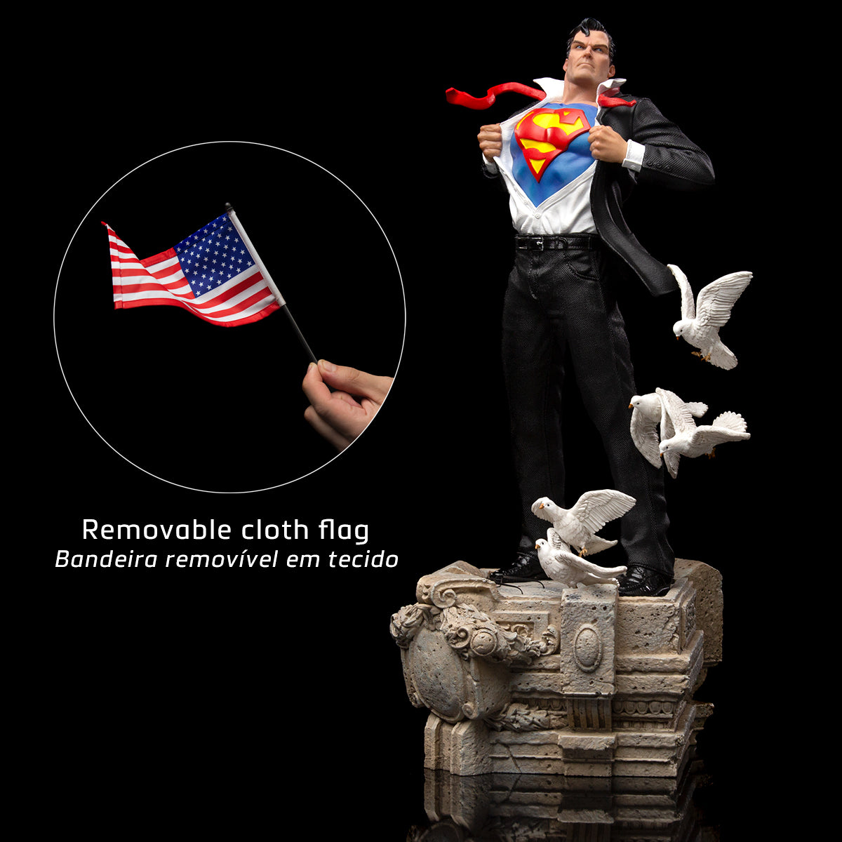 PRE-ORDER DC Comics - Clark Kent Deluxe Statue Art Scale 1/10