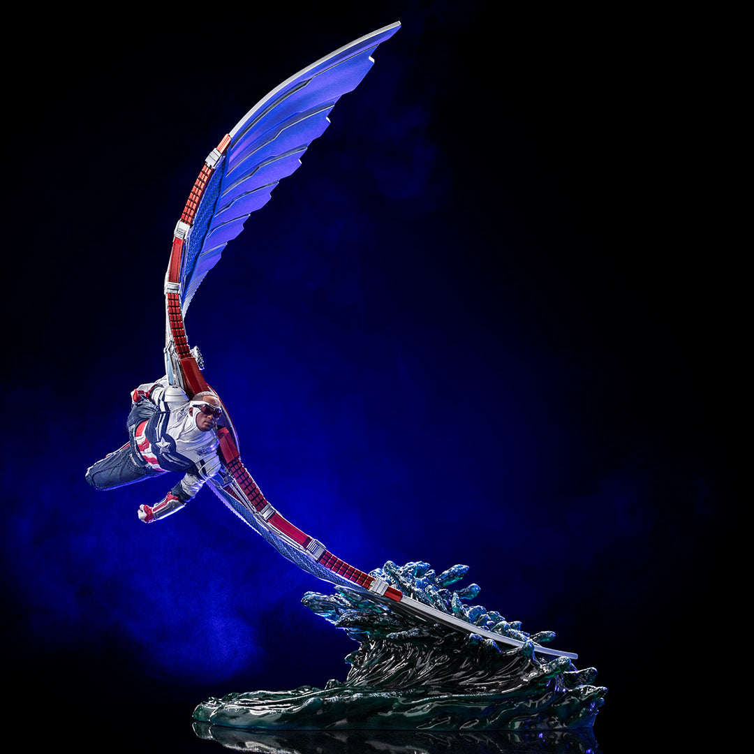 PRE-ORDER The Falcon and the Winter Soldier - Captain America Sam Wilson Deluxe BDS Art Scale 1/10