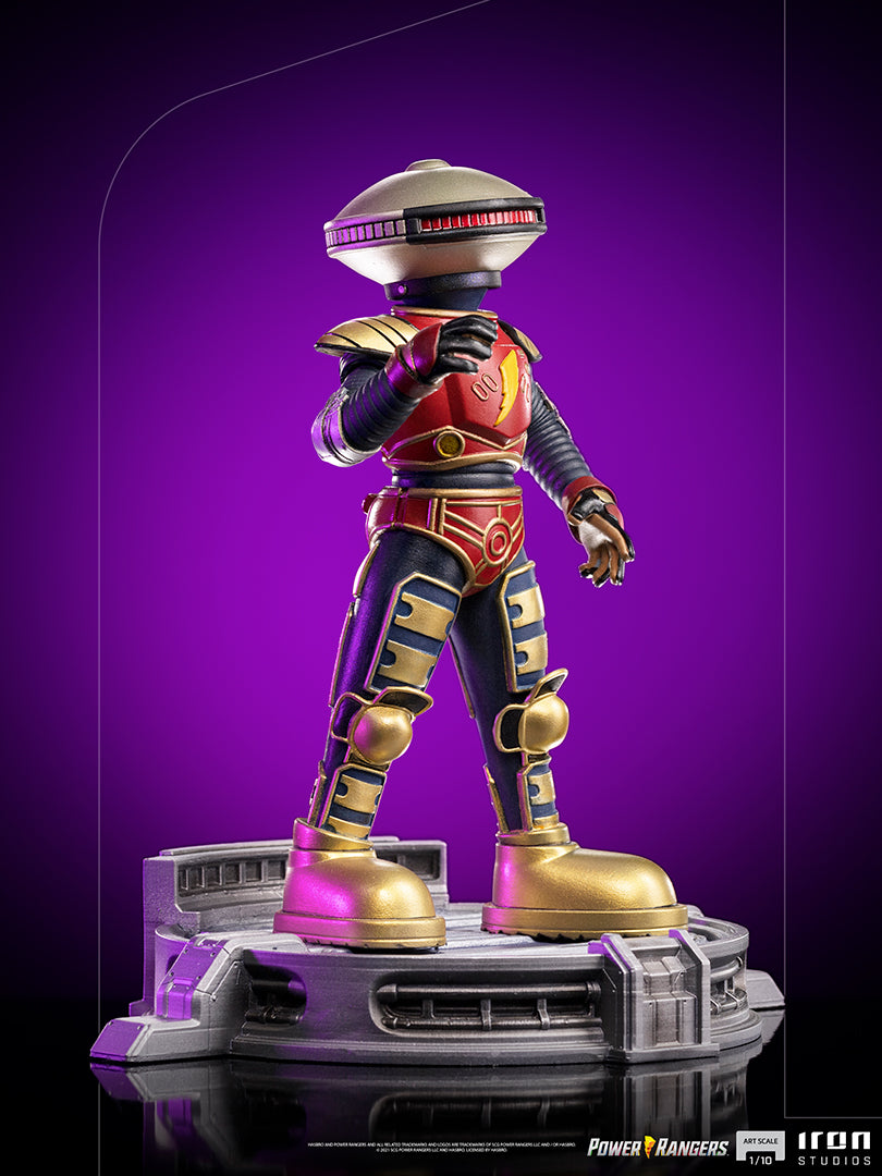 PRE-ORDER Mighty Morphin Power Rangers - Alpha 5 Art Scale 1/10