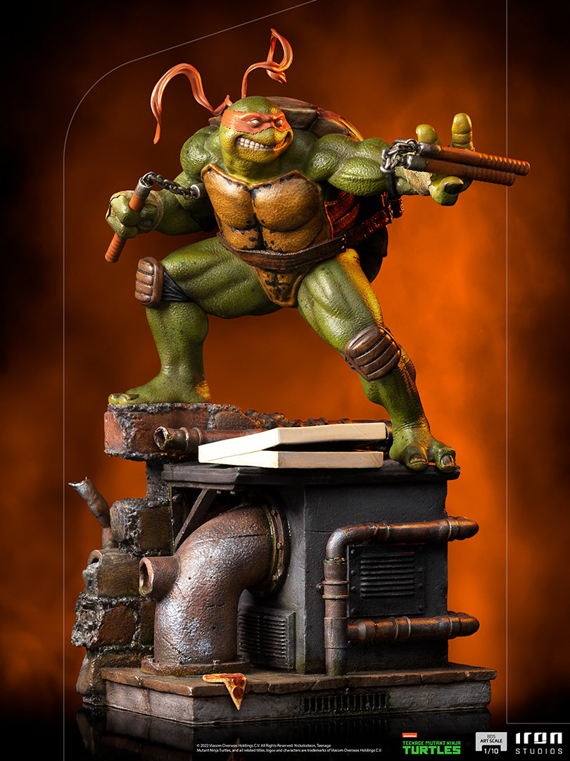 PRE-ORDER TMNT - Michelangelo BDS Art Scale 1/10