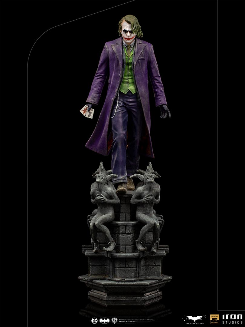 PRE-ORDER The Dark Knight - The Joker Deluxe Art Scale 1/10