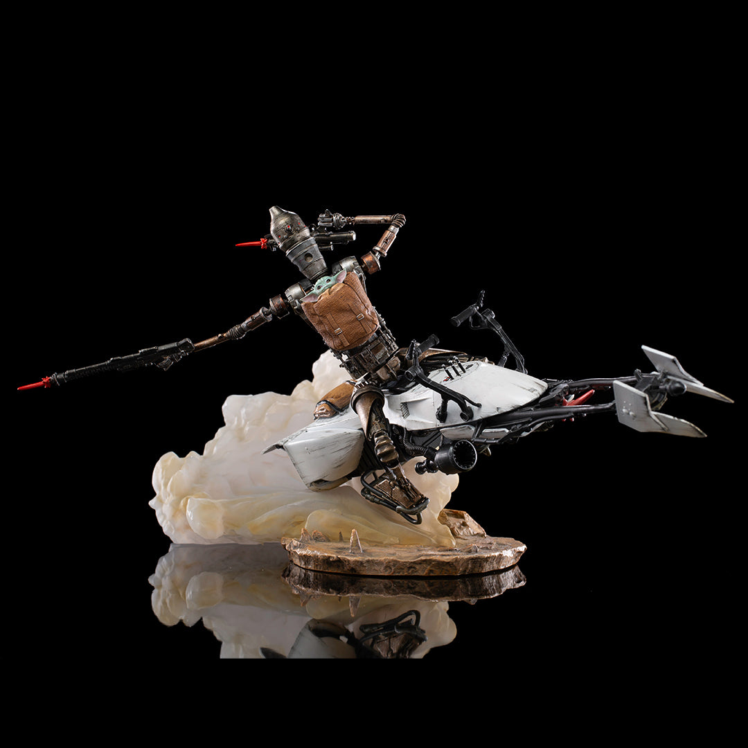 PRE-ORDER The Mandalorian - IG-11 and The Child Deluxe BDS Art Scale 1/10