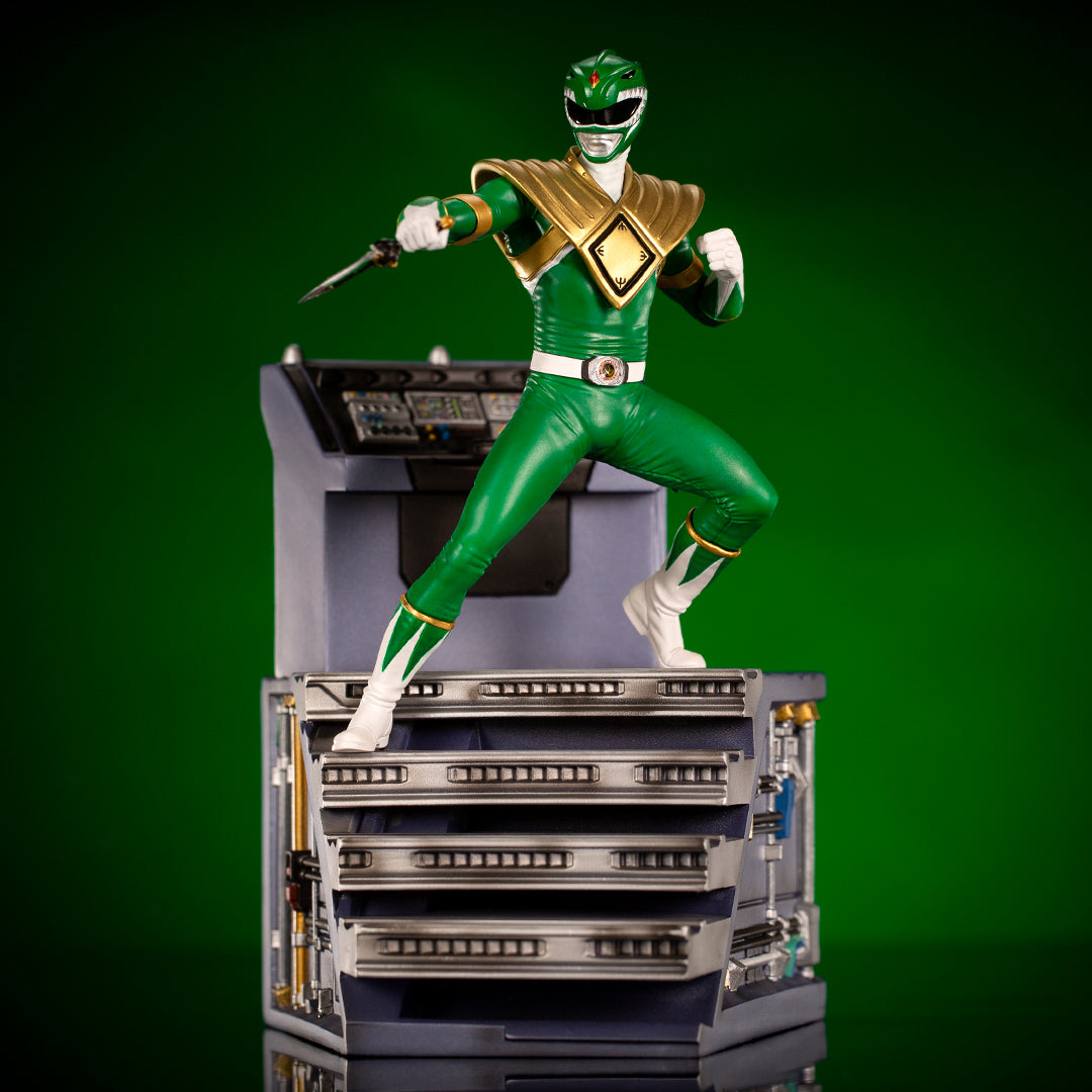 PRE-ORDER Mighty Morphin Power Rangers - Green Ranger BDS Art Scale 1/10