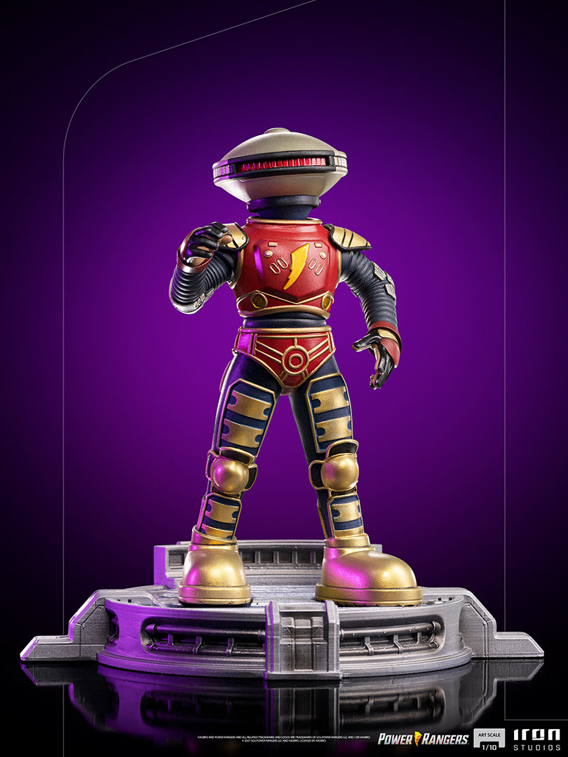 Mmpr Alpha PRE-ORDER Mighty Morphin Power Rangers - Alpha 5 Art Scale 1/10