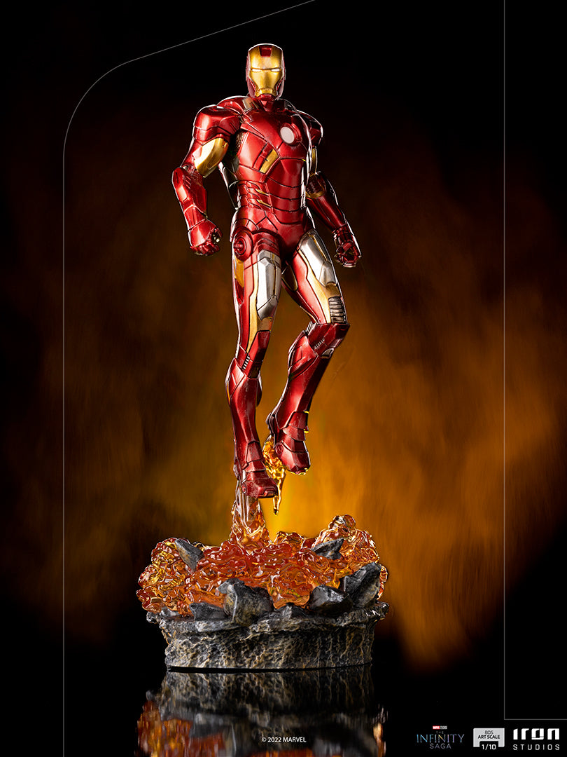PRE-ORDER The Infinity Saga - Iron Man Battle of NY Art Scale 1/10