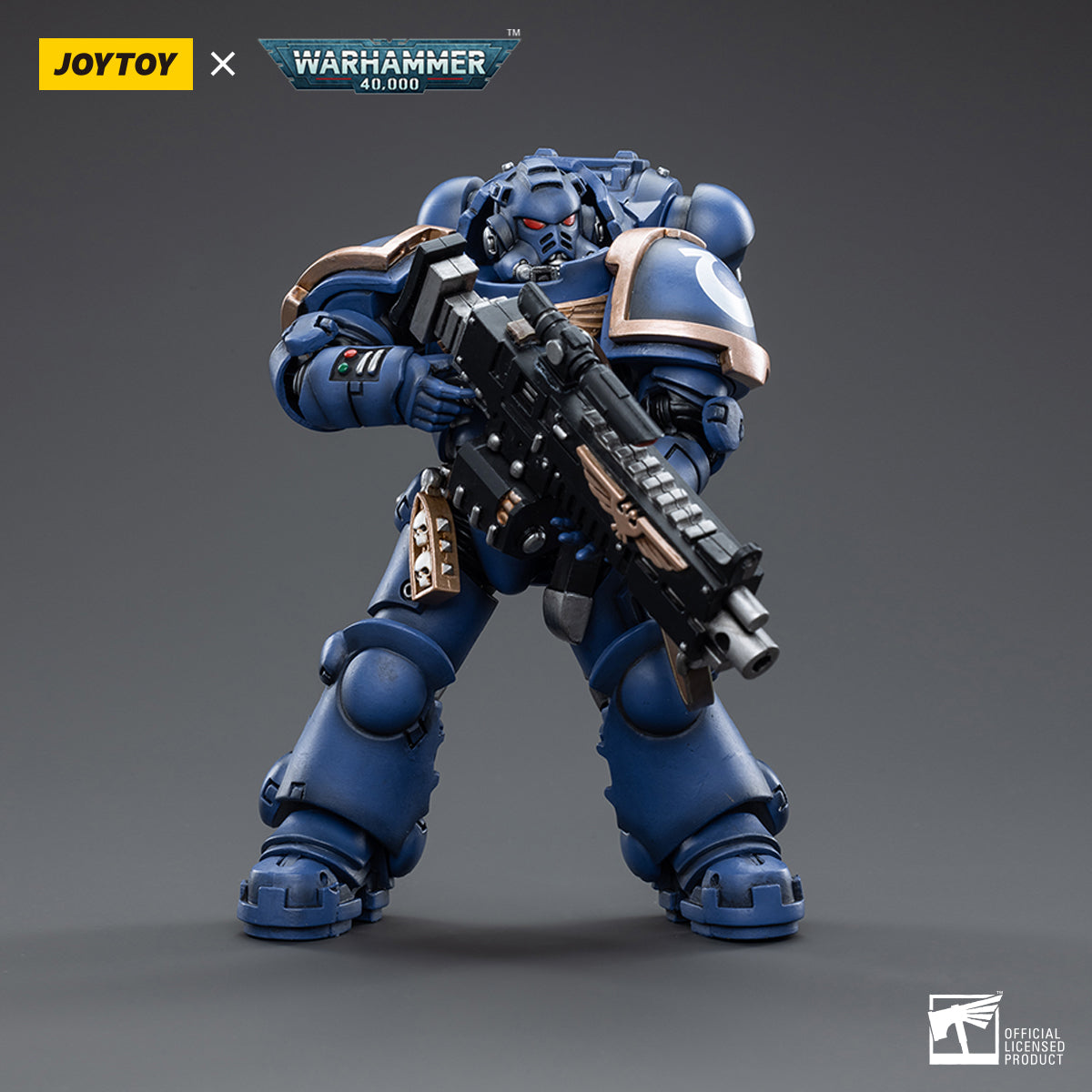 PRE-ORDER Warhammer 40K - Ultramarines - Heavy Intercessor Helvin Gure 1/18