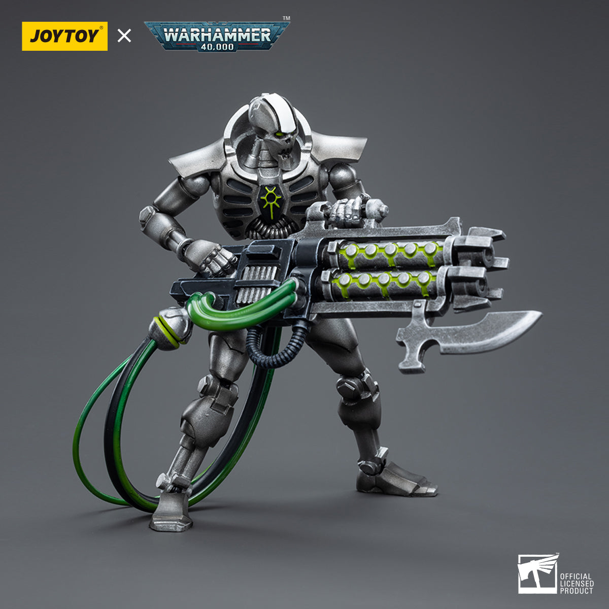 PRE-ORDER Warhammer 40K - Necrons - Sautekh Dynasty - Immortal with Gauss Blaster 1/18 [April 2023 Release]