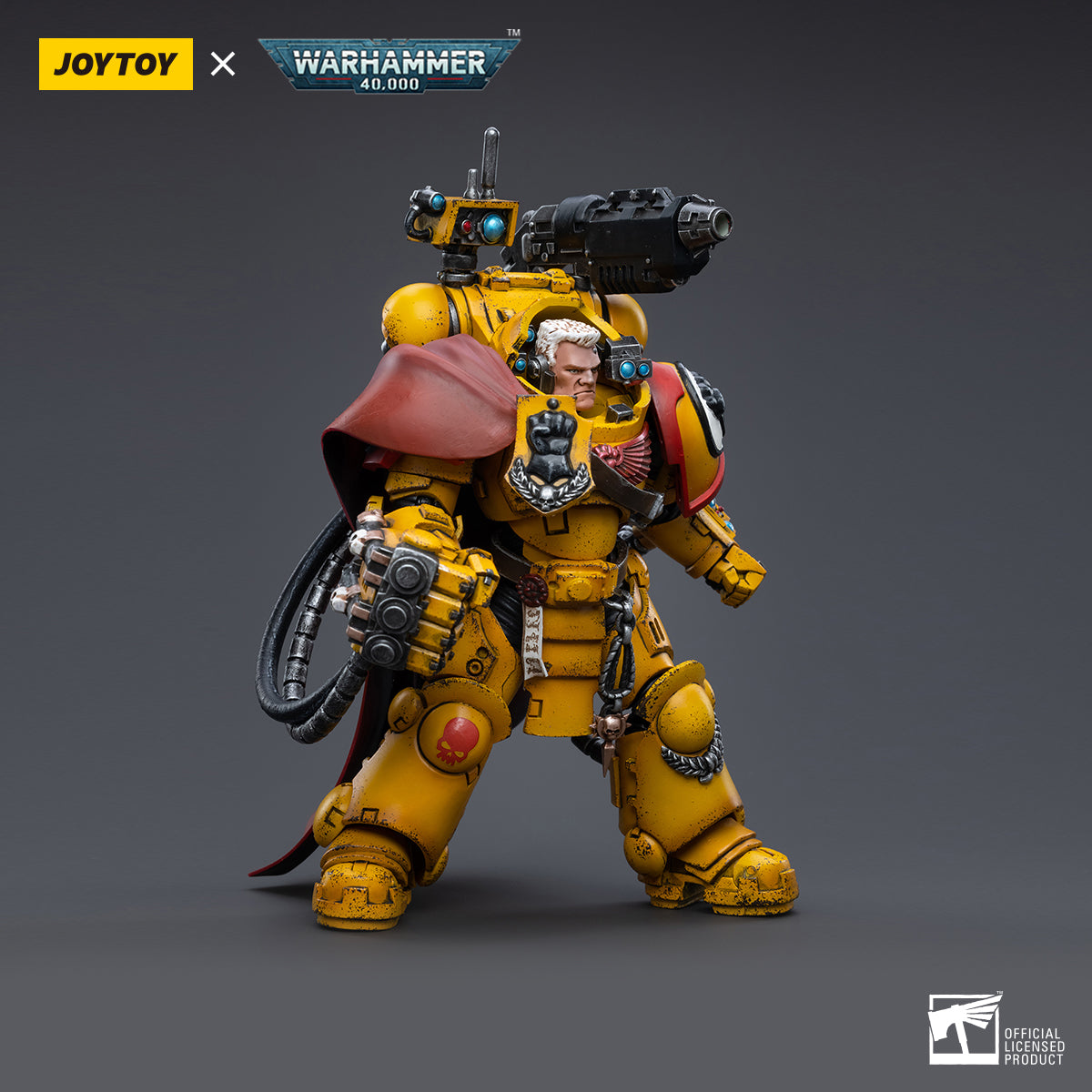 PRE-ORDER Warhammer 40k - Imperial Fists - Third Captain Tor Garadon 1/18
