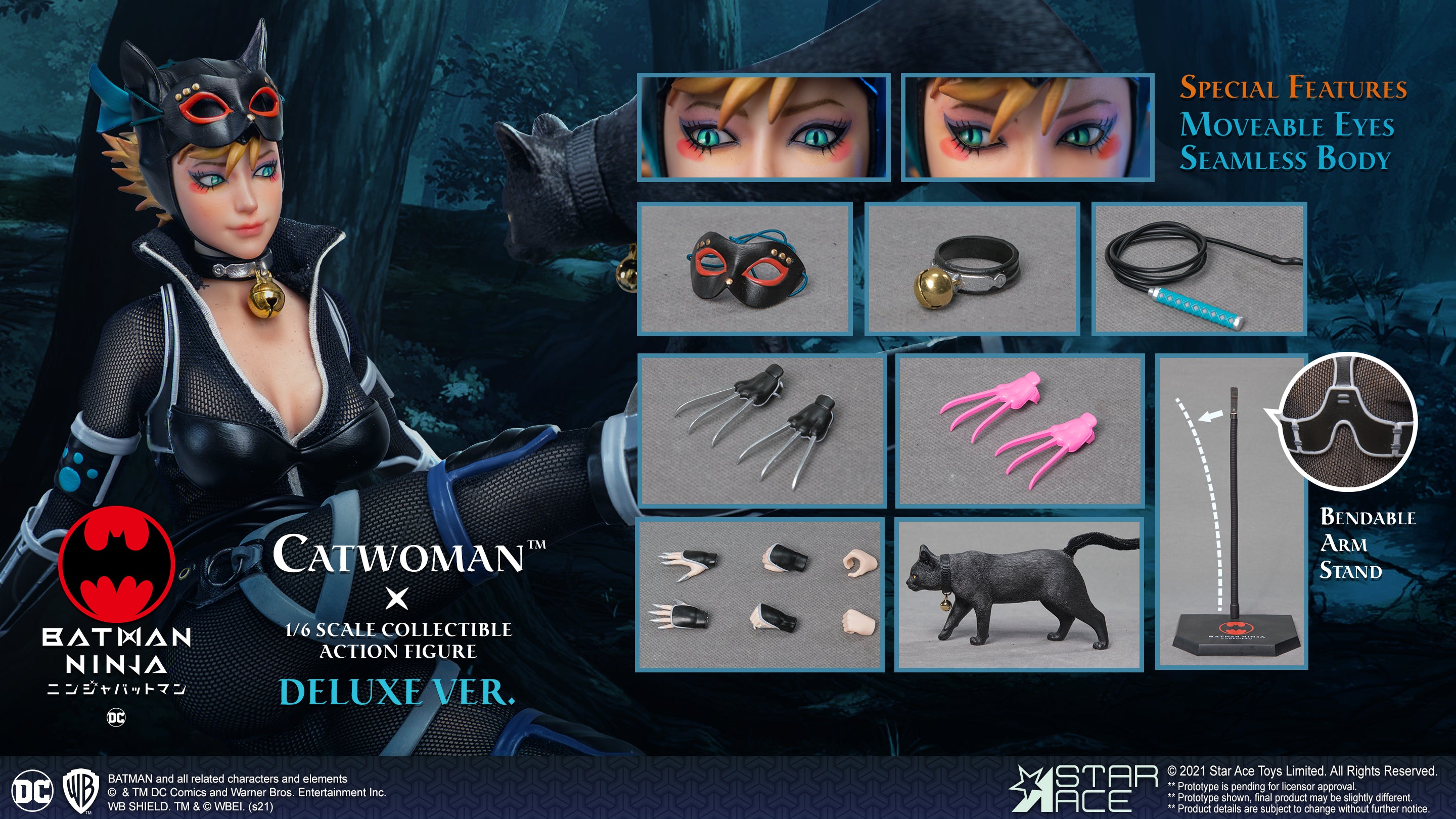 PRE-ORDER Batman Ninja - Catwoman: Deluxe Ver. 1/6
