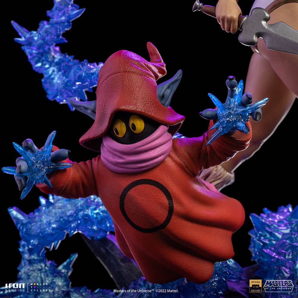 PRE-ORDER Masters of the Universe - Teela and Orko Deluxe Art Scale 1/10