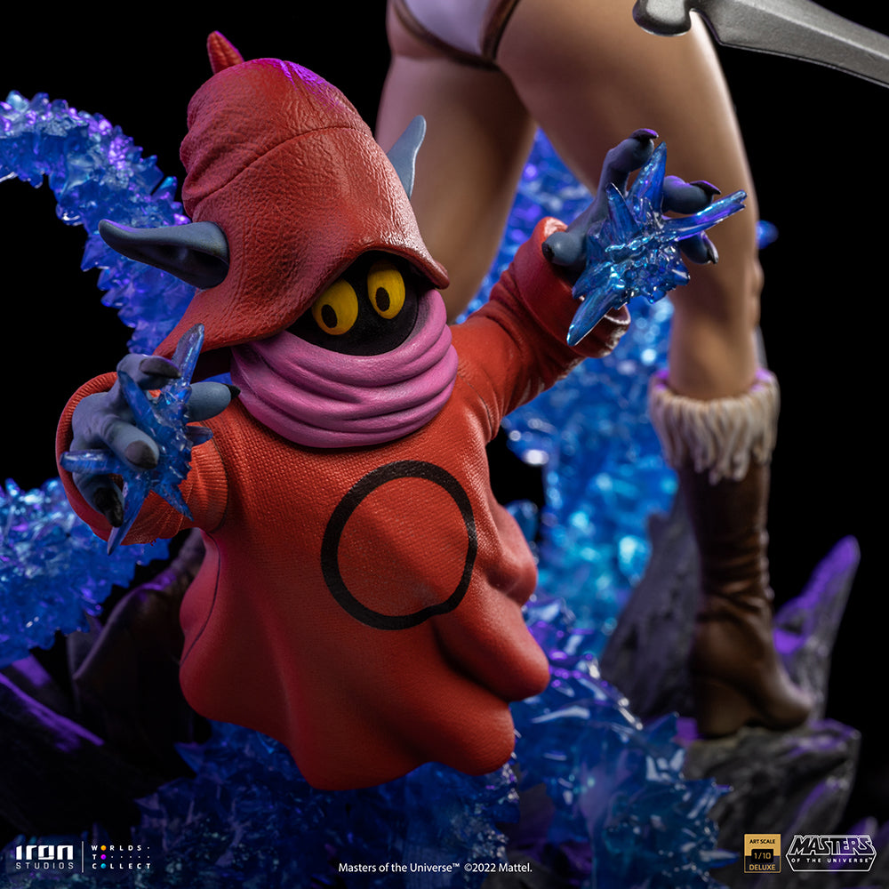 PRE-ORDER Masters of the Universe - Teela and Orko Deluxe Art Scale 1/10