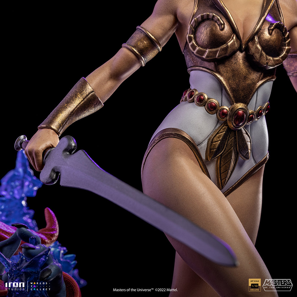 PRE-ORDER Masters of the Universe - Teela and Orko Deluxe Art Scale 1/10