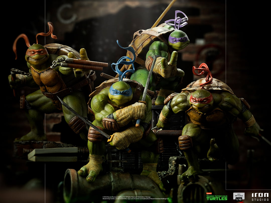 PRE-ORDER TMNT - Leonardo BDS Art Scale 1/10