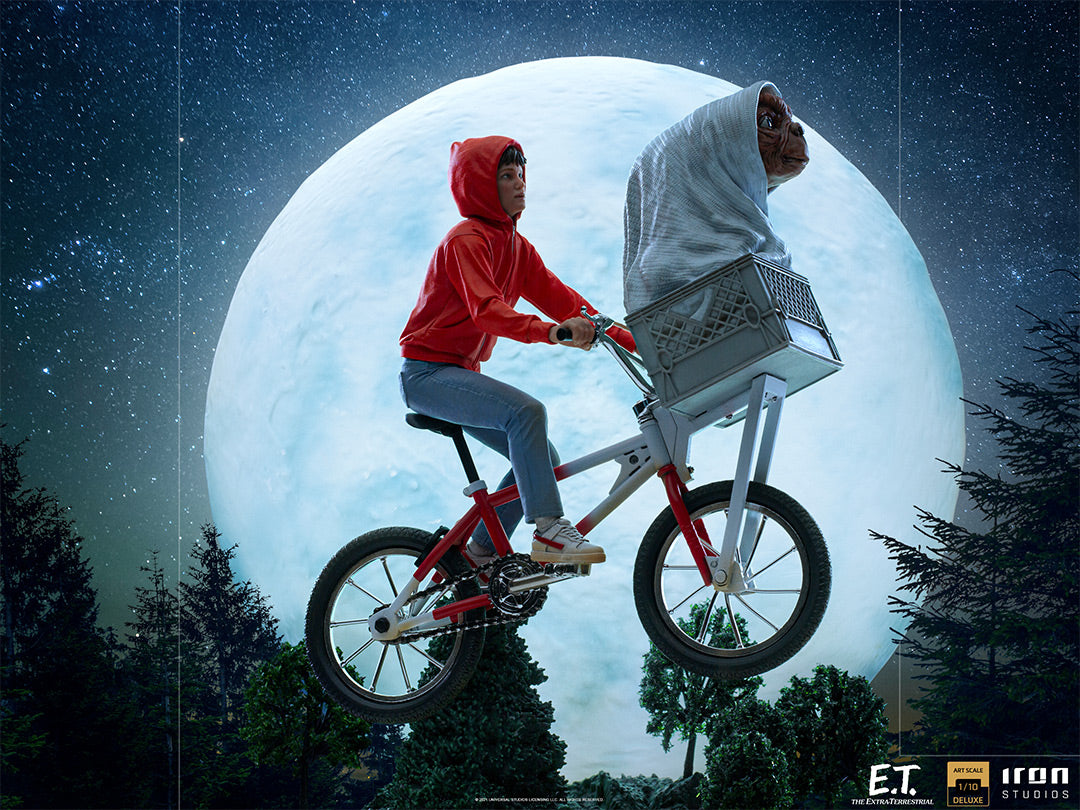 PRE-ORDER E.T. - E.T. & Elliot - Deluxe Art Scale 1/10