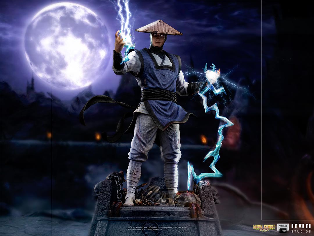 PRE-ORDER Mortal Kombat - Raiden Art Scale 1/10