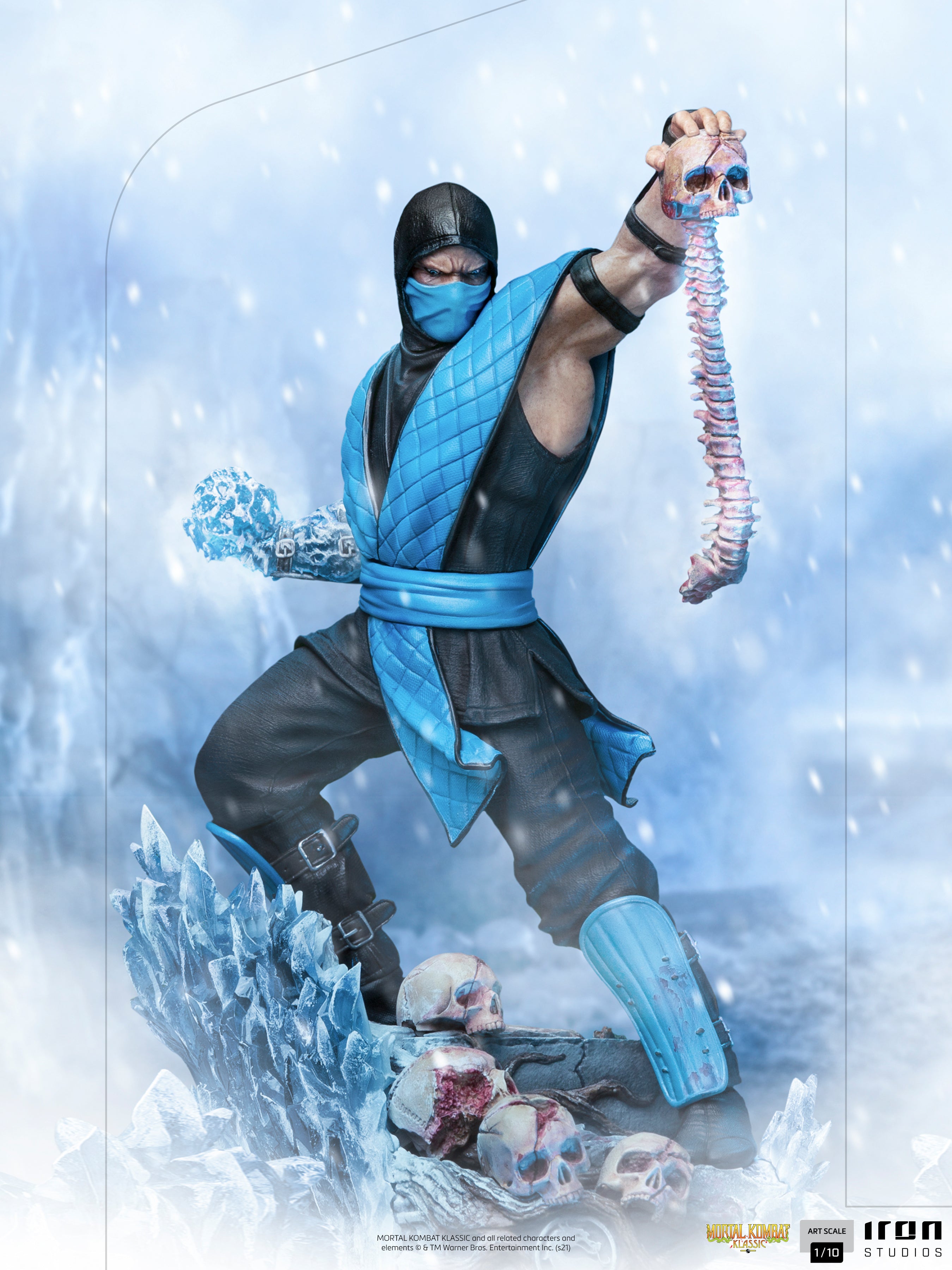 PRE-ORDER Mortal Kombat - Sub-Zero Art Scale 1/10