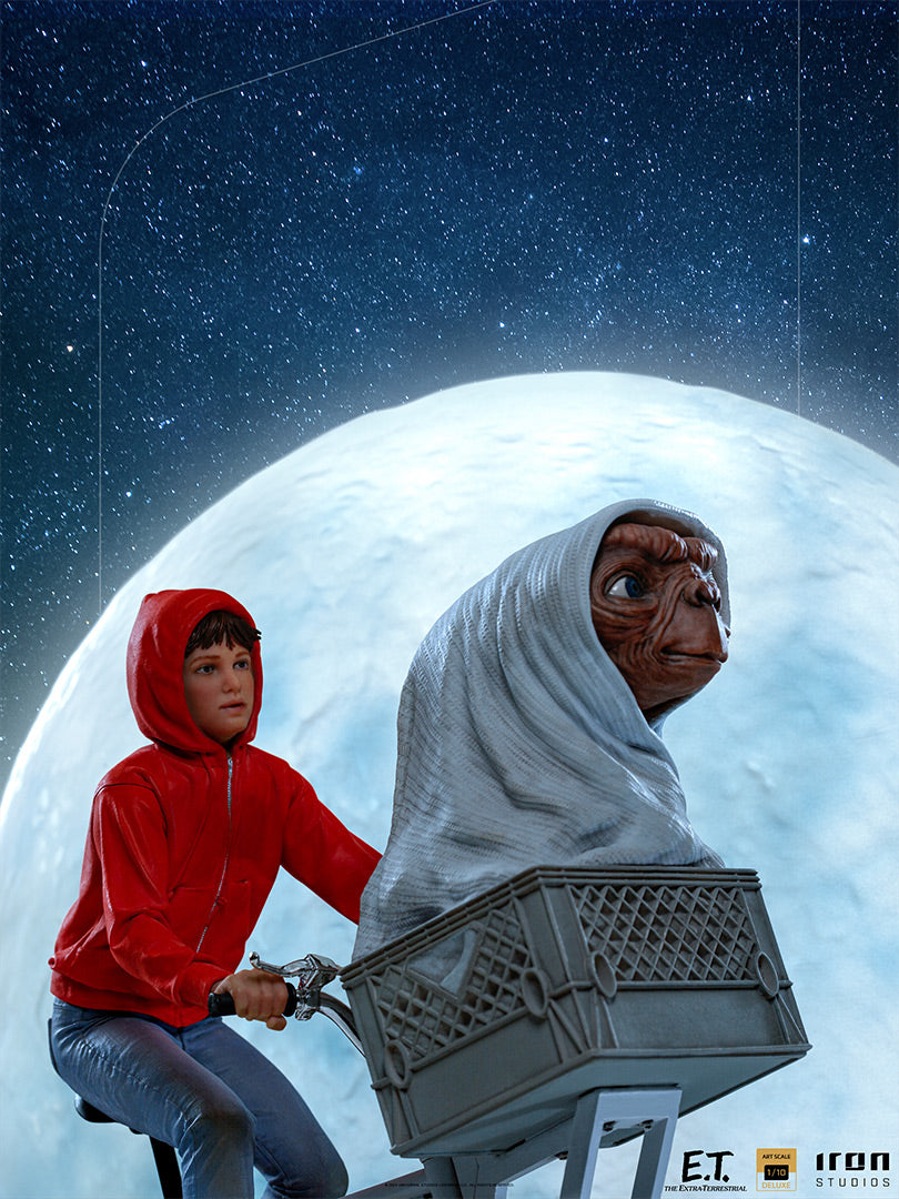 PRE-ORDER E.T. - E.T. & Elliot - Deluxe Art Scale 1/10