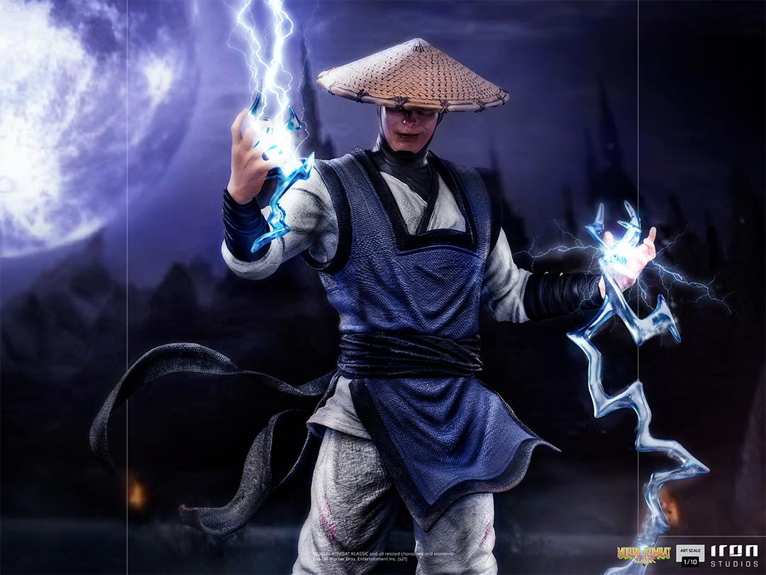 PRE-ORDER Mortal Kombat - Raiden Art Scale 1/10