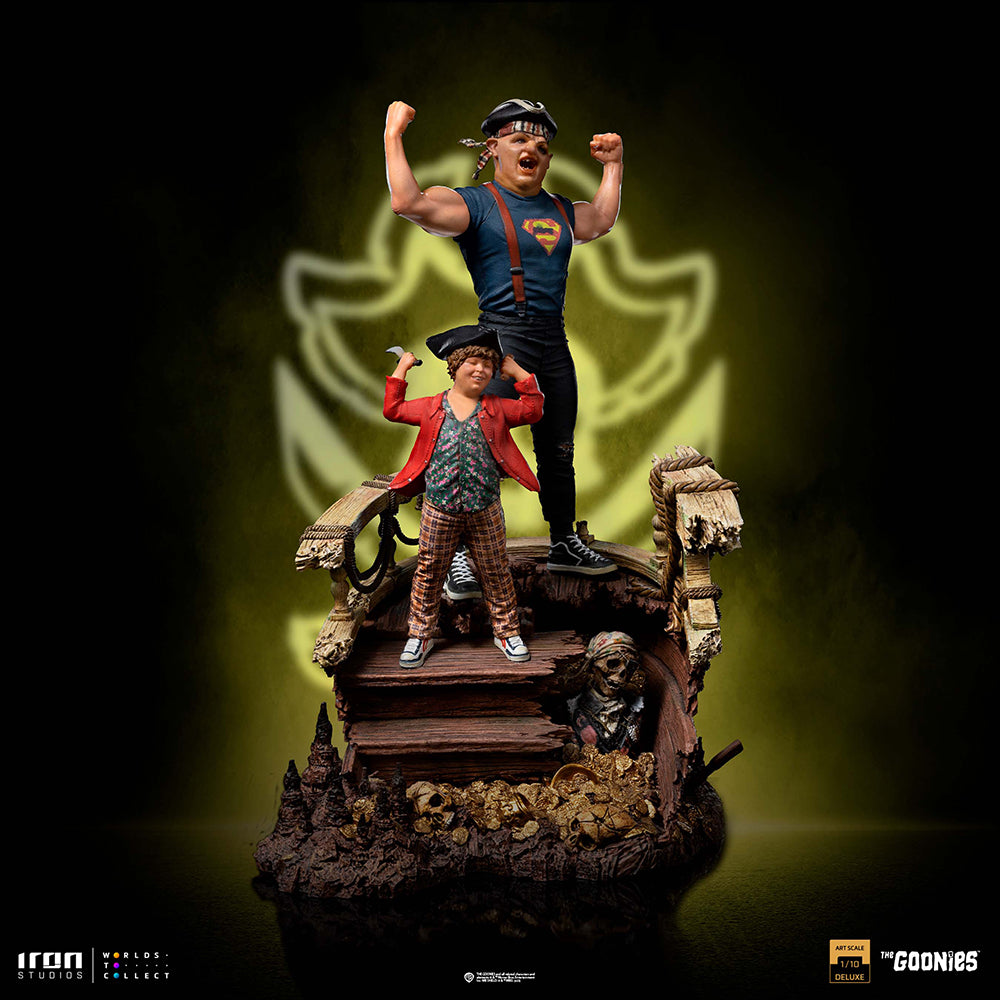PRE-ORDER The Goonies - Sloth and Chunk Deluxe Art Scale 1/10