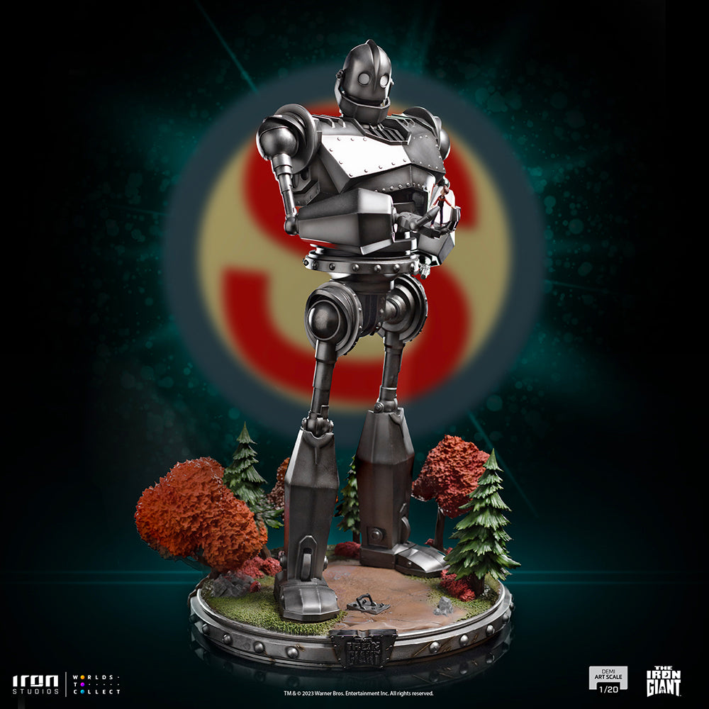 PRE-ORDER The Iron Giant - Iron Giant & Hogarth Hughes Demi Art Scale 1/20