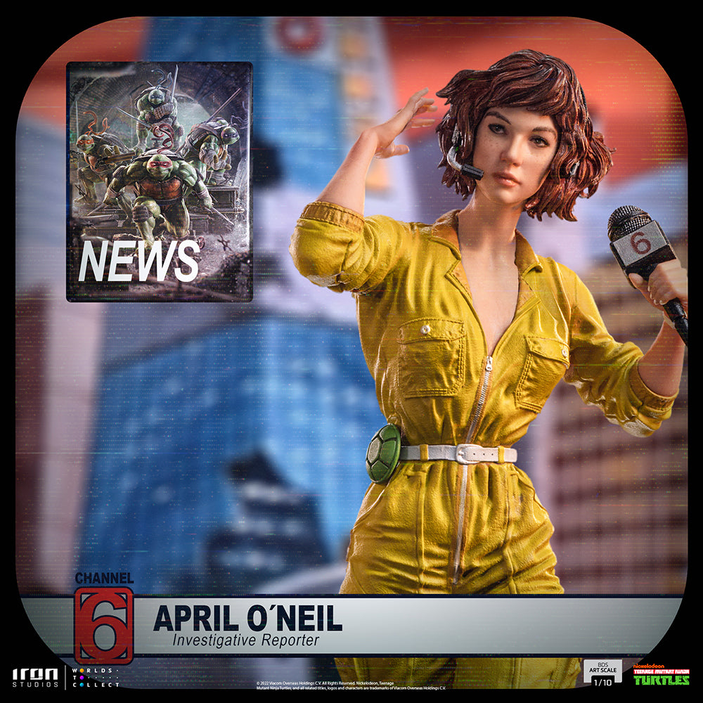 PRE-ORDER TMNT - April O'Neil BDS Art Scale 1/10