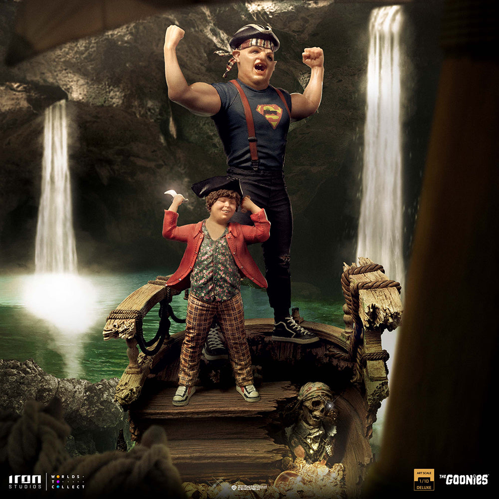 PRE-ORDER The Goonies - Sloth and Chunk Deluxe Art Scale 1/10