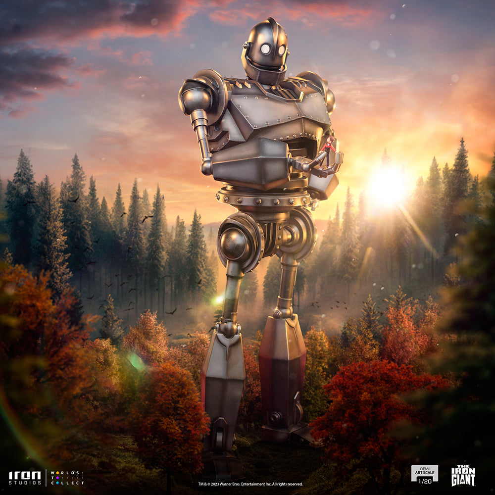 PRE-ORDER The Iron Giant - Iron Giant & Hogarth Hughes Demi Art Scale 1/20