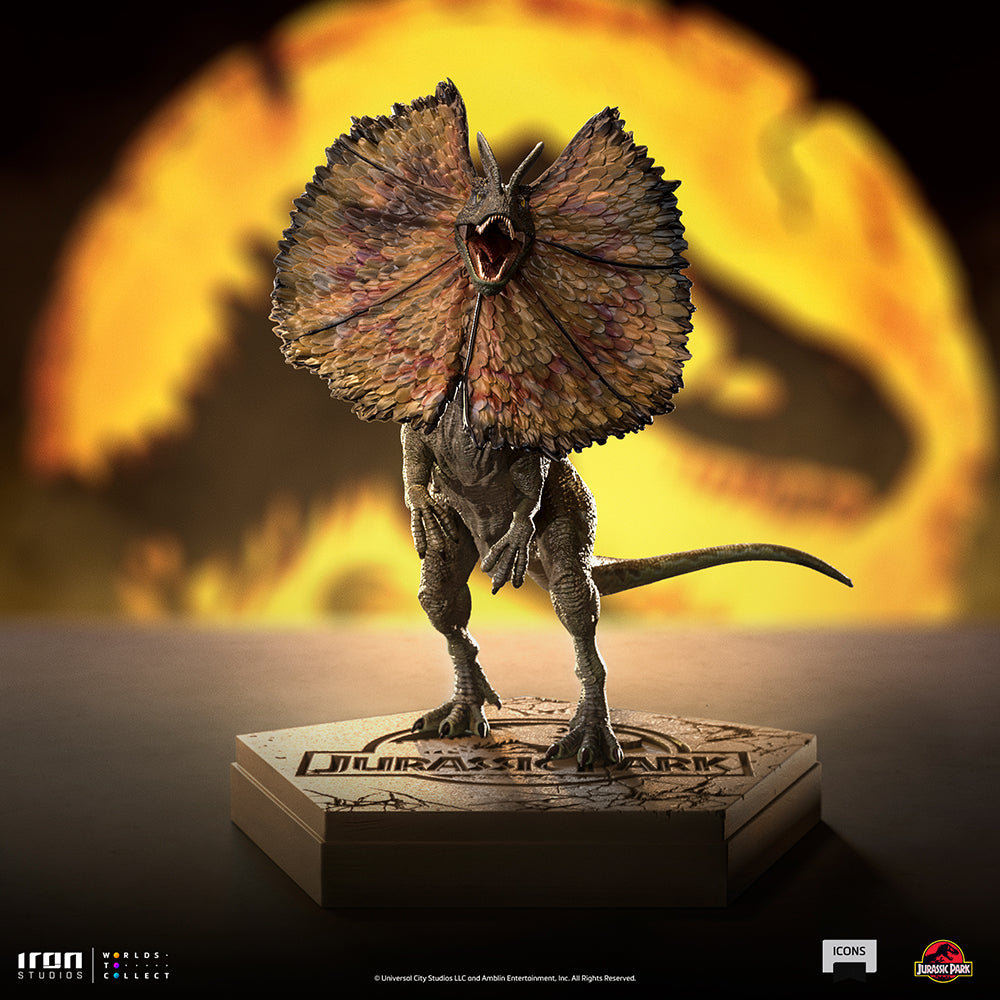 PRE-ORDER Jurassic Park Icons - Dilophosaurus